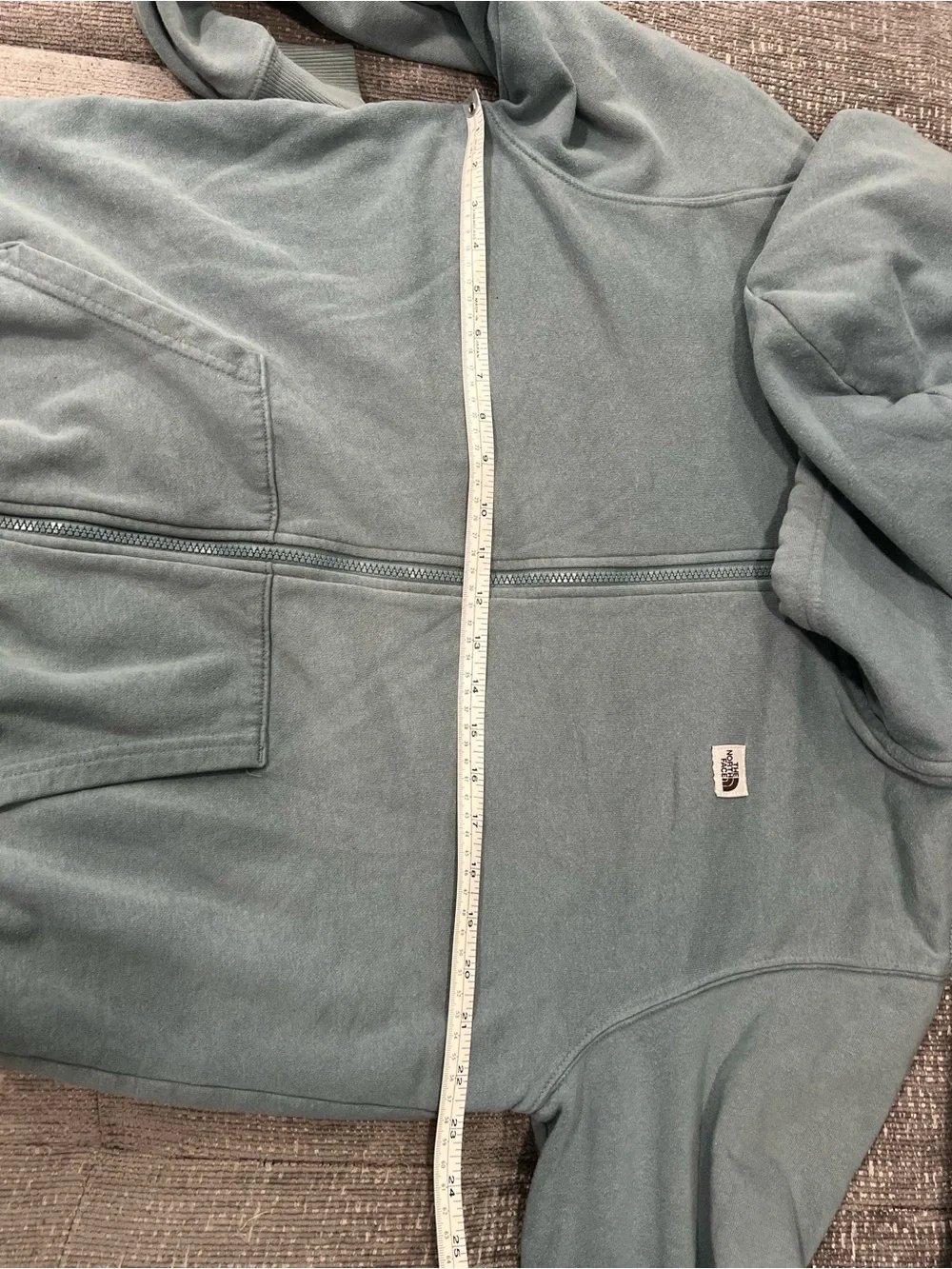 The North Face Men's Heritage Patch Full-Zip Hoodie. J28